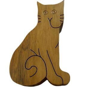 Handmade Wooden Cat box